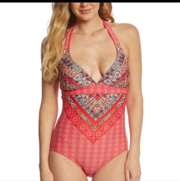 Prana Other - COPY - NWT Prana Lahari One Piece Carmine Pink Marrakesh Large